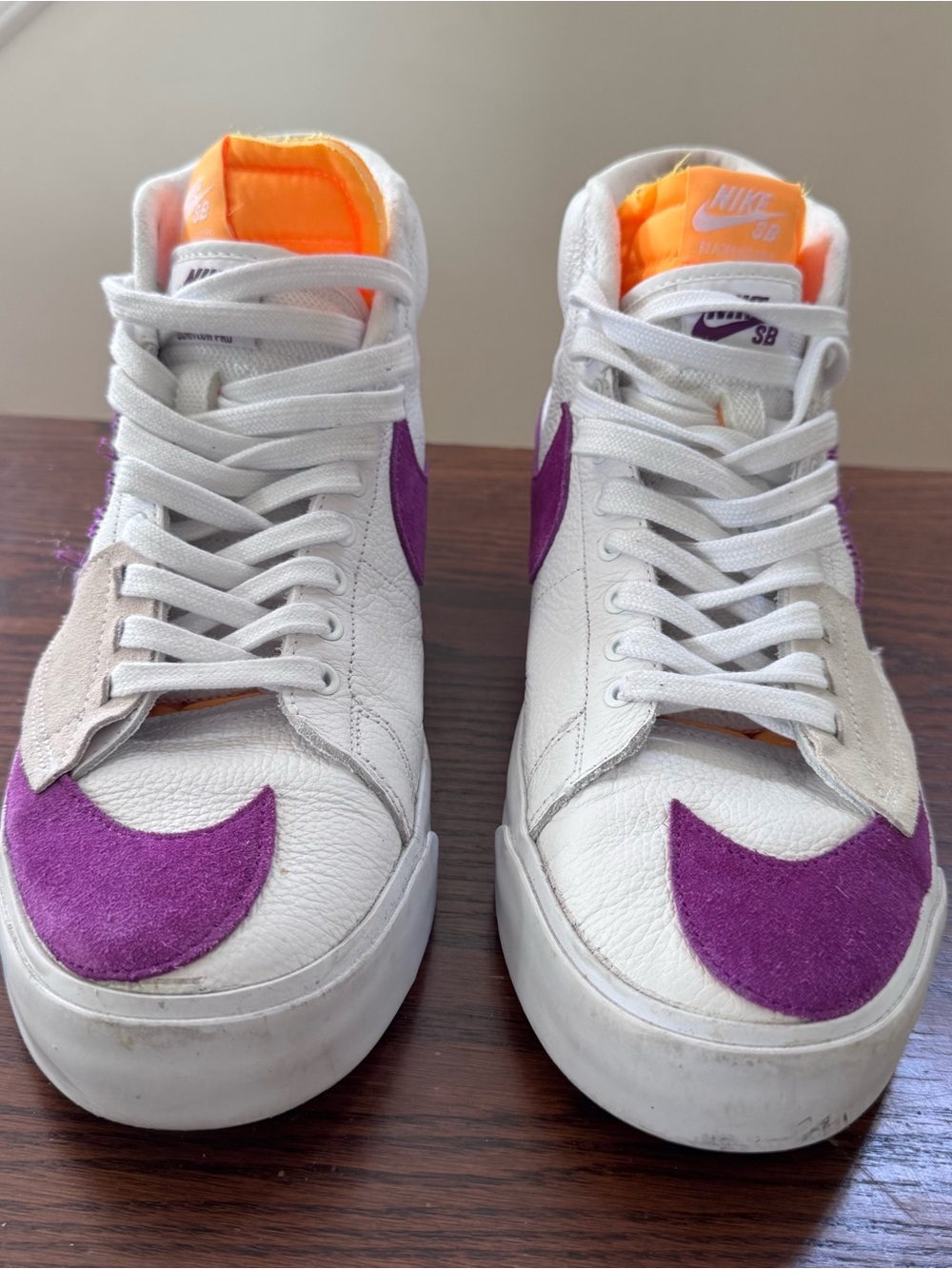 Nike SB Zoom Blazer Mid Edge Lakers DA2189-100 Men’s Size 12